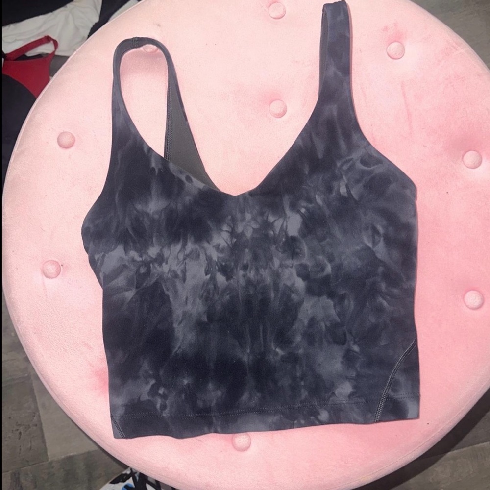 Tie dye Lulu lemon align tank